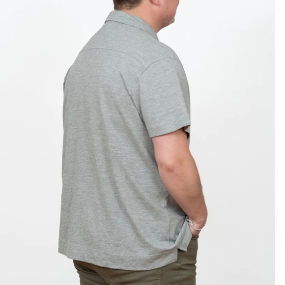 Peau de Loup Grey Button up - Picture 5 of 10